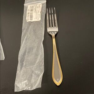 Yamazaki Ariana Gold and Silver salad fork